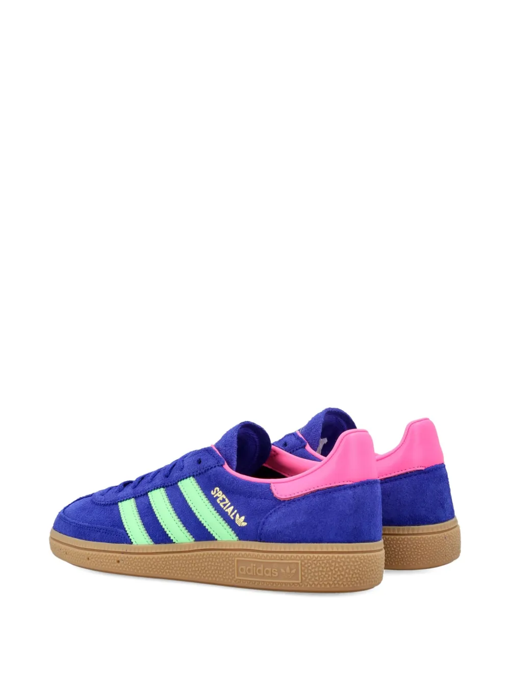 Кроссовки Handball Spezial с тремя полосками Adidas, синий — фото 4