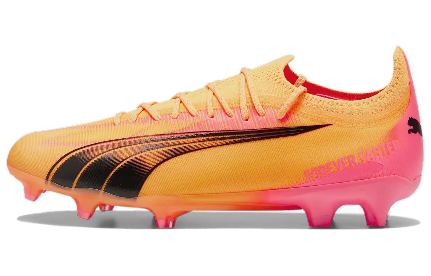 

Puma Ultra Ultimate FG AG 'Forever Faster Pack', Желто-черная футболка