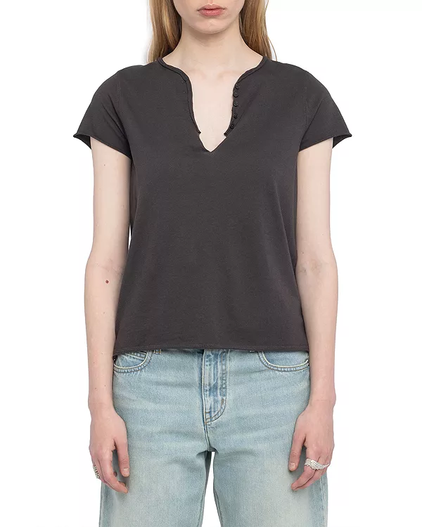 

Футболка-Поло Diamanté Zadig & Voltaire, коричневый