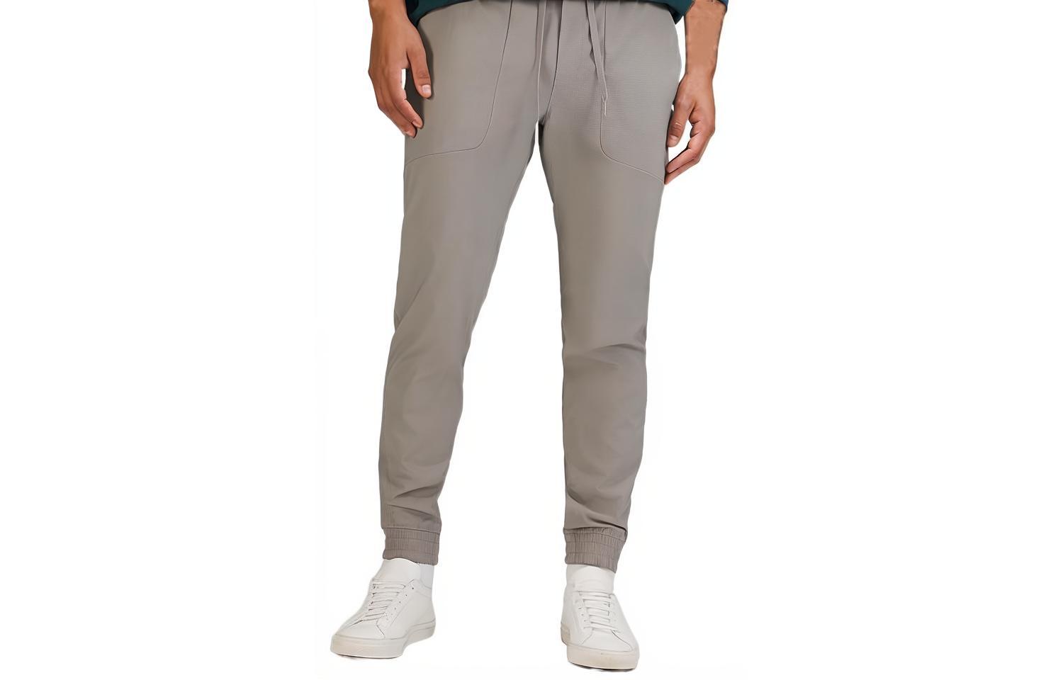 

ABC Вязаные спортивные штаны мужские Lululemon, серый