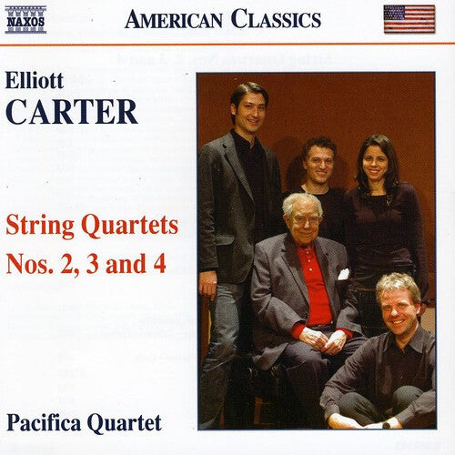 

CD диск Carter / Pacifica Quartet: String Quartets Nos. 2 3 & 4