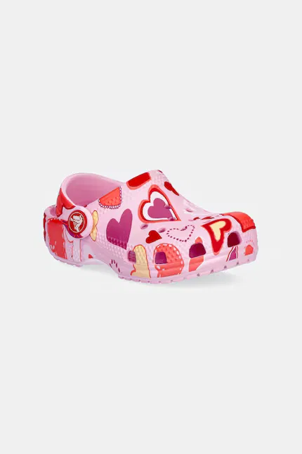 Сланцы Classic Vday Clog Crocs, розовый