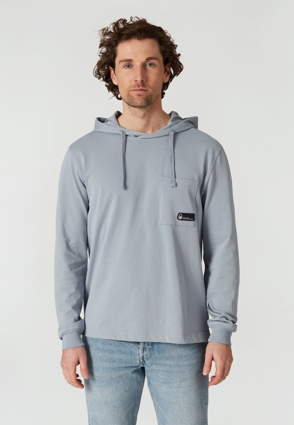 

Толстовка Hoodie Sail Racing, светло-голубой