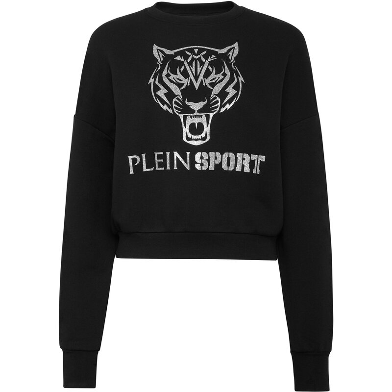 

Толстовка с тигром Plein Sport, черный