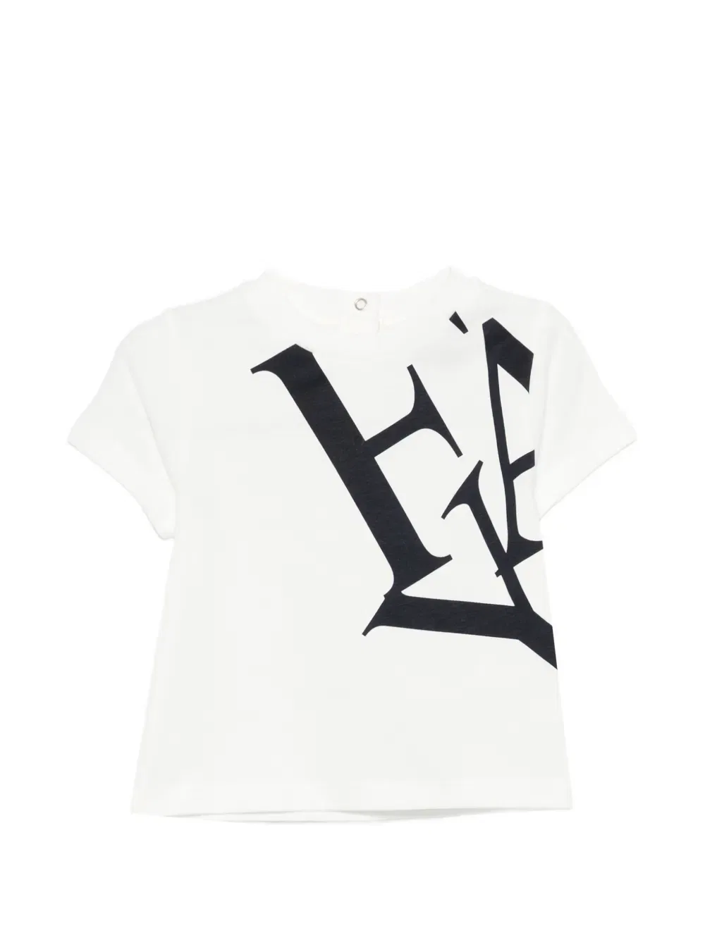 Футболка с логотипом Fay Kids, белый