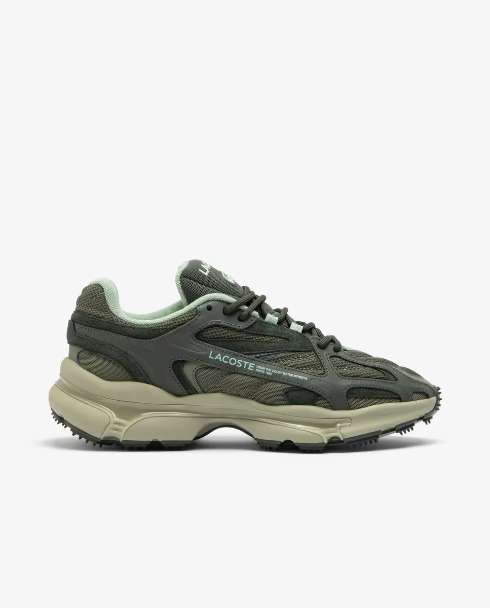 

Мужские кроссовки 2K24 коричневого цвета Lacoste, цвет Caqui