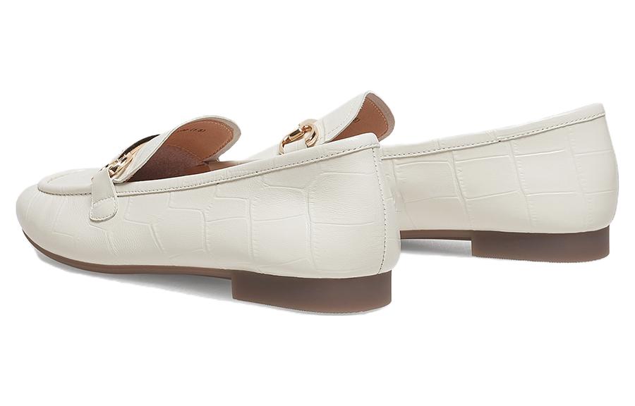 Ботинки Loafers BASTO Женские Экрю/Черный/Абрикос — фото 3