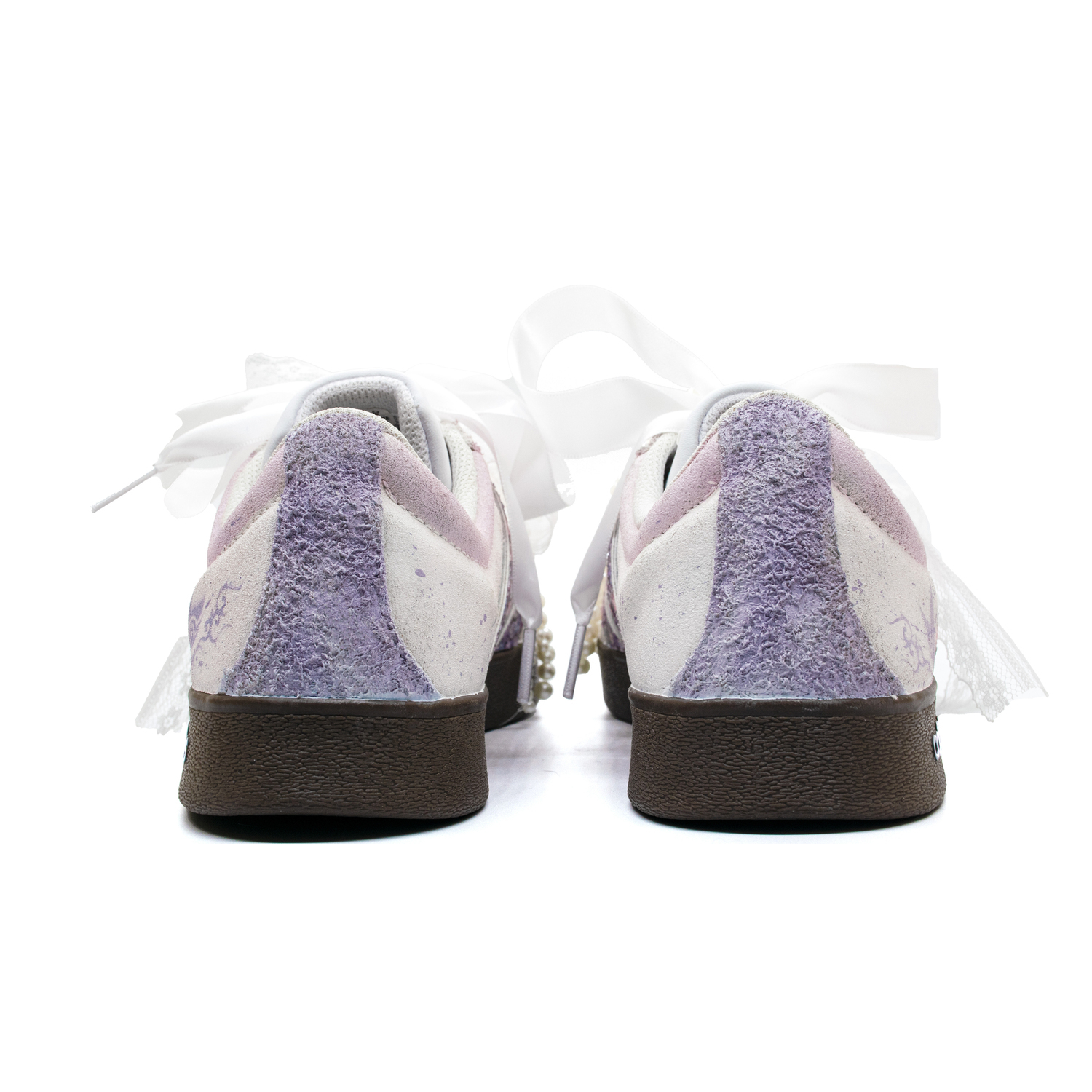 VL Court 2.0 скейтборд обувь unisex низкие Adidas, фиолетовый — фото 4