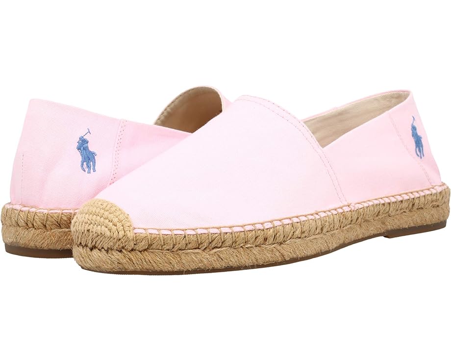 

Лоферы Polo Ralph Lauren Cevio Floral Canvas Espadrille, цвет Carmel Pink/Blue Canvas