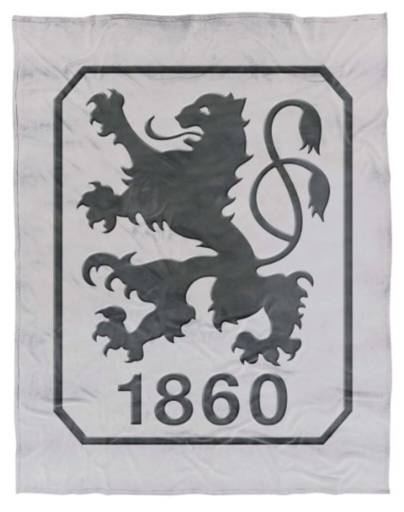 

TSV 1860 Мюнхенское полотенце шестигранное серое TSV 1860 München