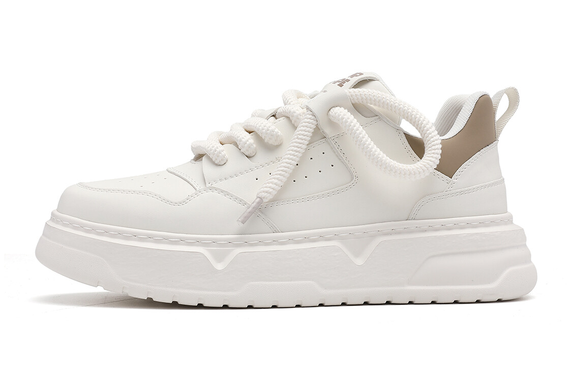 

Кроссовки TRUMPPIPE Skateboarding Shoes Men Low-top, белый