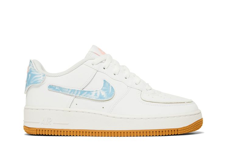 

Кроссовки Air Force 1 GS 'White Bleached Coral Clouds', белый