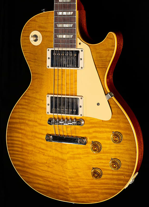 

Электрогитара Gibson Custom Shop 1959 Les Paul Reissue Dirty Lemon Fade Murphy Lab Ultra Light Aged