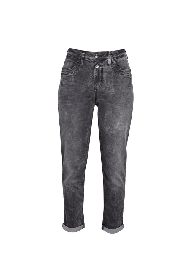 

Джинсы бойфренды Davos denim б/у Stooker, синий