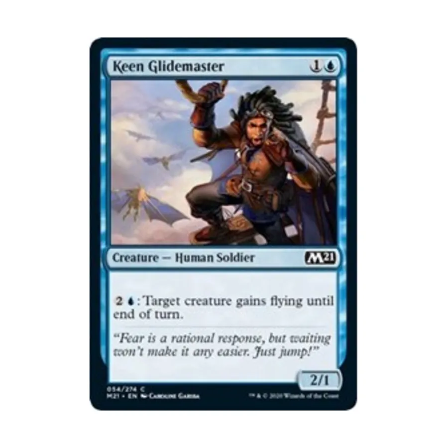 

CCG Кин Глайдмастер (К), MTG - Core Set 2021