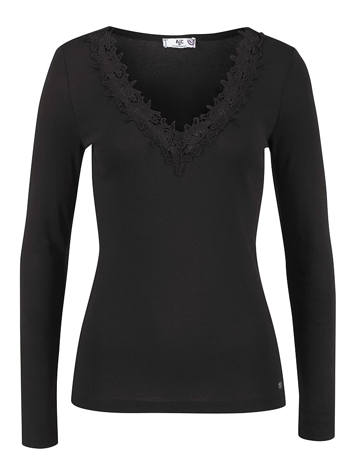 

AJC Футболка с длинными рукавами черного цвета