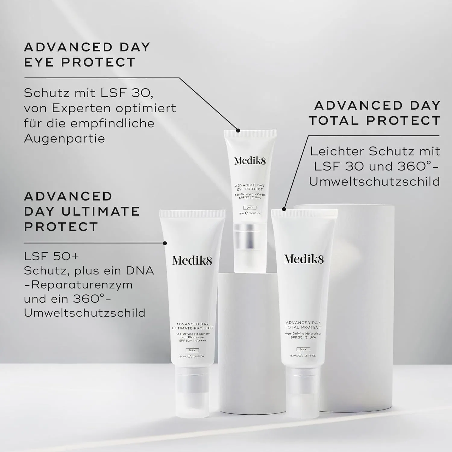 Антивозрастной крем для кожи вокруг глаз Medik8 Advanced Day Eye Protect SPF 30 Medik8 — фото 4
