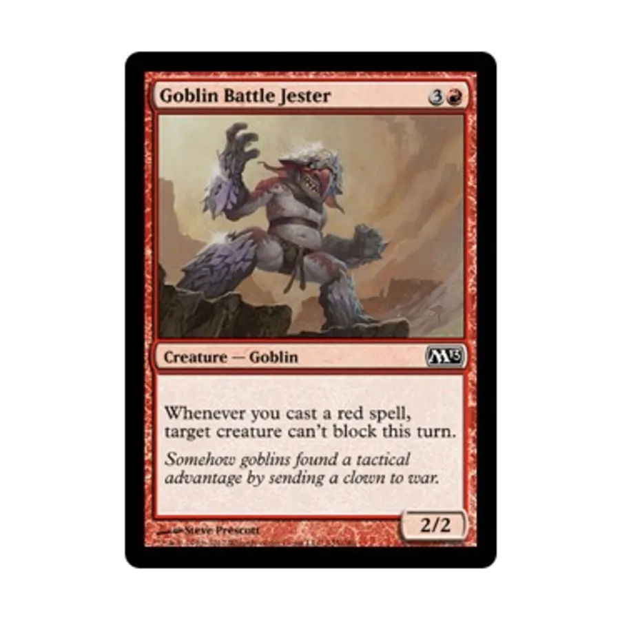 

CCG Гоблинский боевой шут (C) (фольга), MTG - Magic 2013