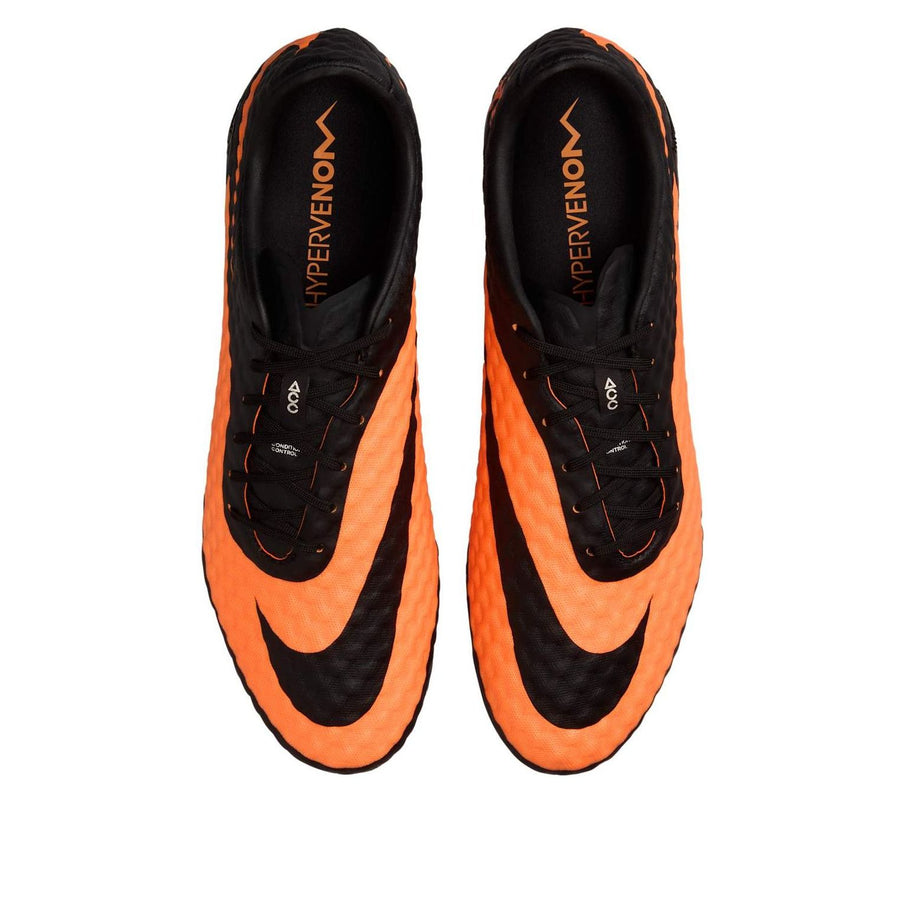 Кроссовки Nike Hypervenom Phantom 1 FG 'Black Bright Citrus' 2025, оранжевый — фото 4