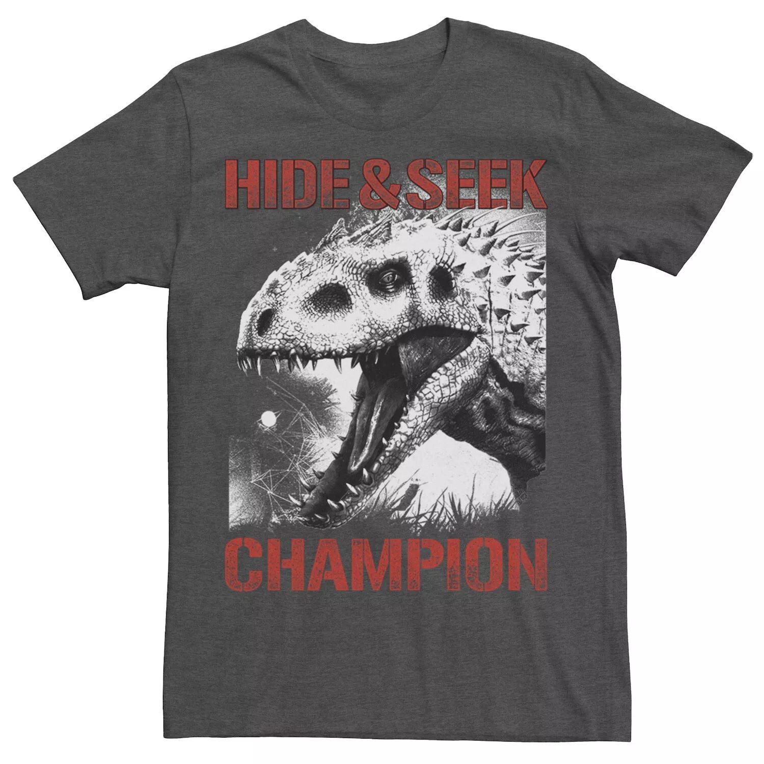 

Мужская футболка Jurassic World Indominus Hide & Seek Champ с рисунком Licensed Character