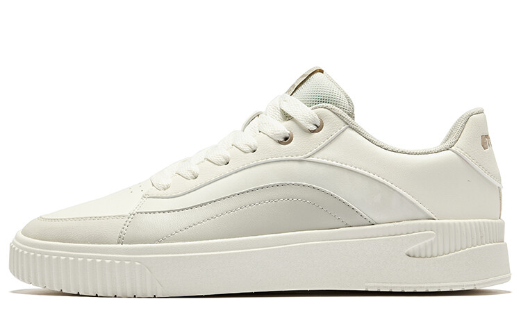 

Кроссовки ERKE Skateboarding Shoes Men Low-top Microcrystalline White Gray, белый