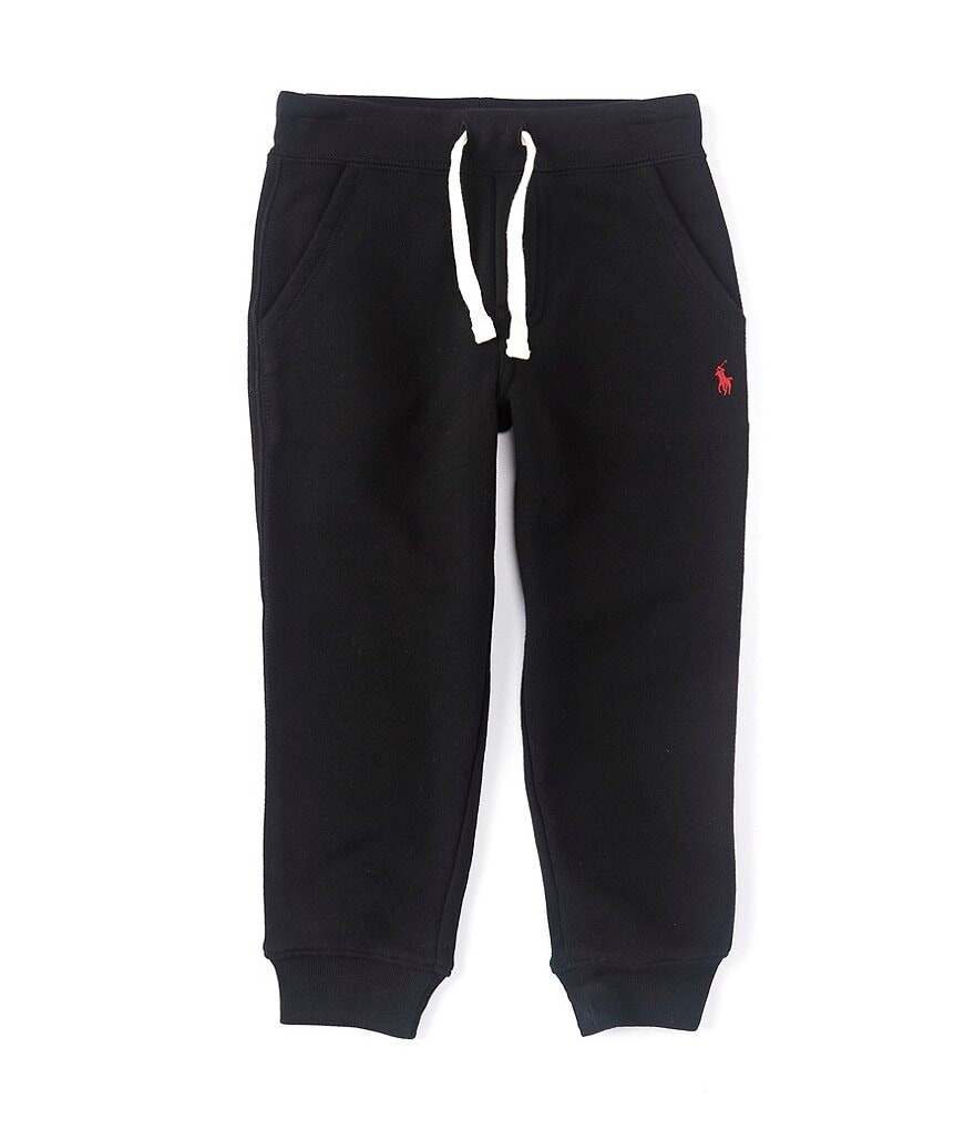 

Флисовые спортивные брюки для мальчиков Polo Ralph Lauren Little Boys 2T-7, черный