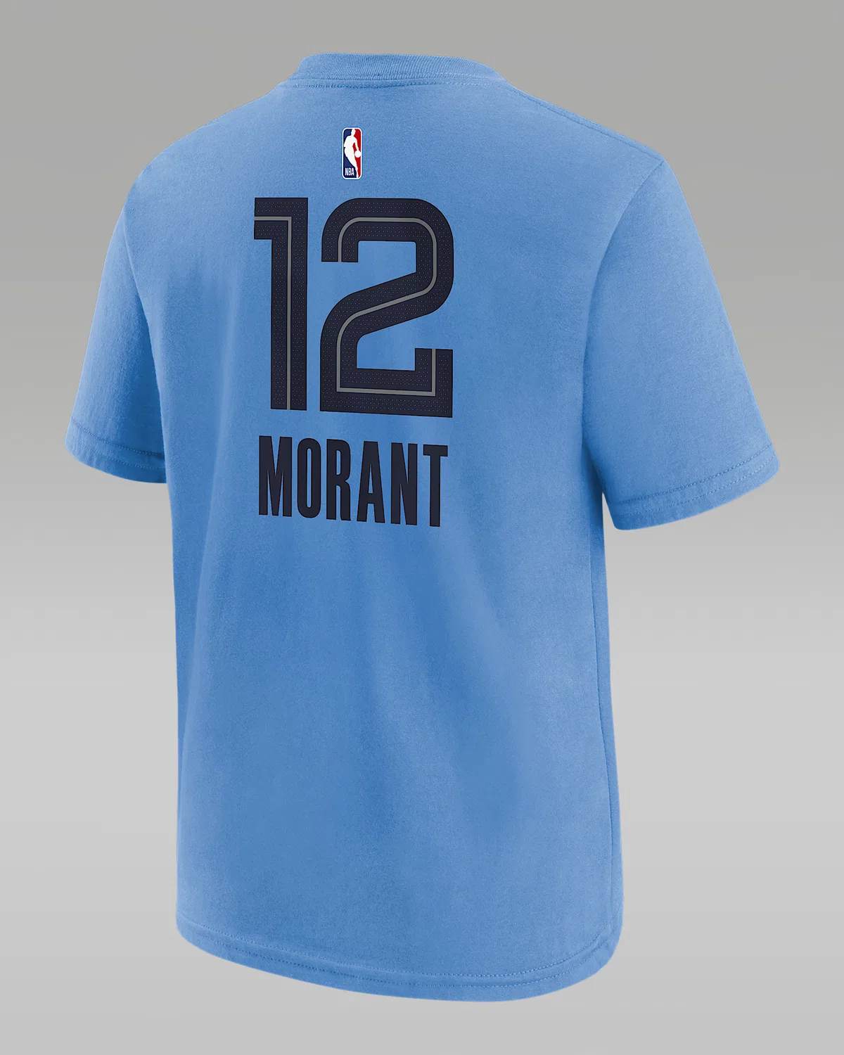 Детская футболка Jordan NBA Ja Morant Memphis Grizzlies Statement Edition, Valor Blue — фото 2