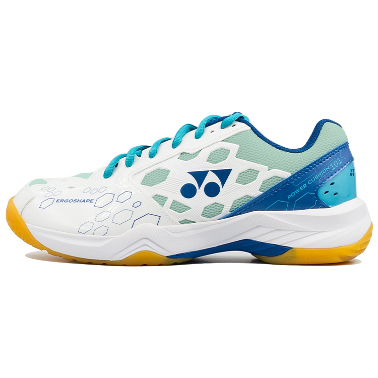 YONEX Низкие износостойкие кроссовки для бадминтона Power Cushion Dark Snake, унисекс, белые, зеленые, синие