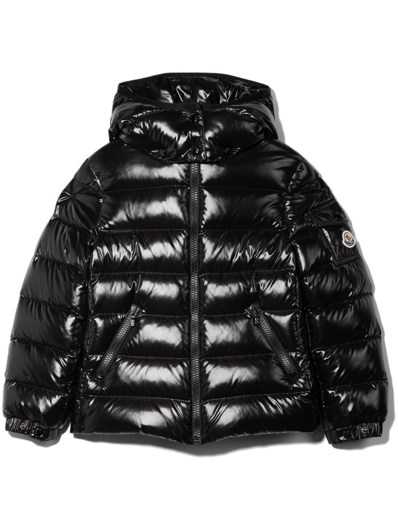 

Moncler Enfant пуховик New Maya, черный