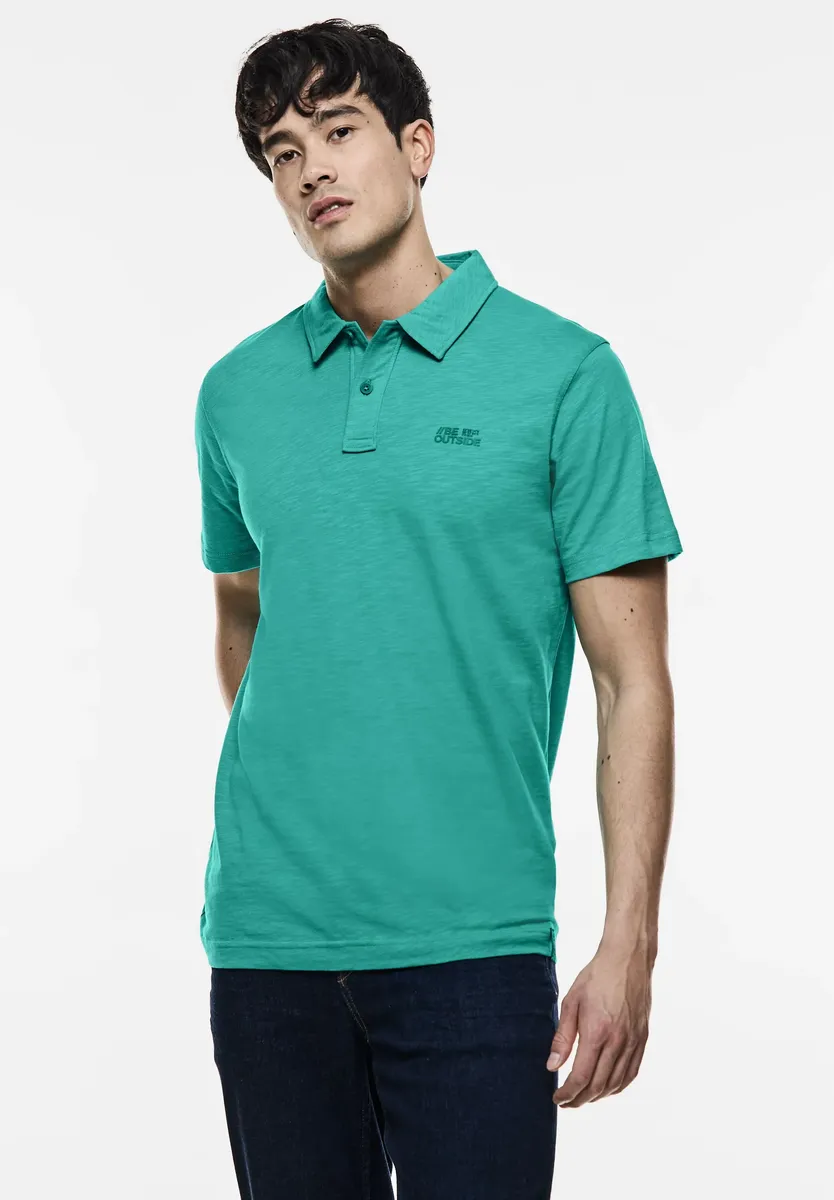 

Рубашка с принтом STREET ONE MEN из мягкой смеси хлопка, зеленый