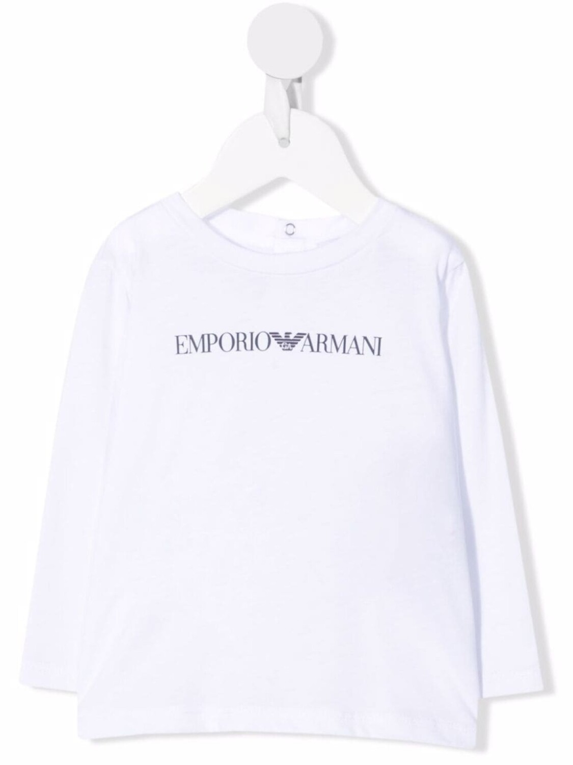 

Emporio Armani футболка с логотипом, белый