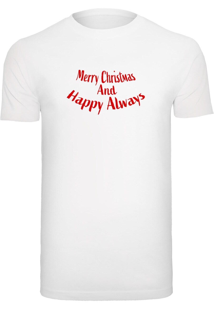 

Футболка Merchcode MERRY CHRISTMAS AND HAPPY ALWAYS, белый