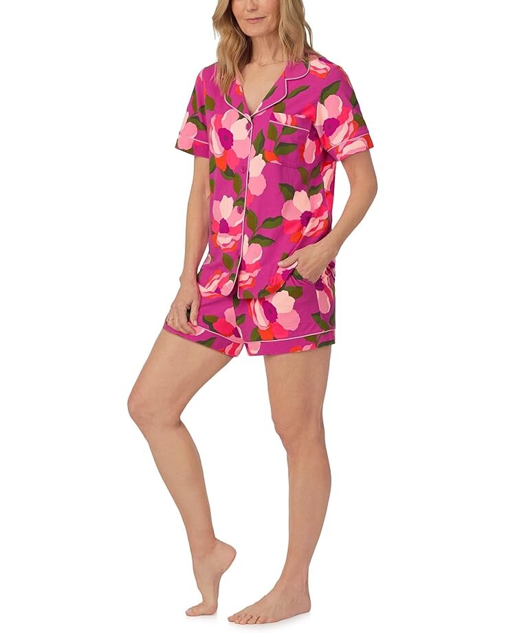 

Пижама Bedhead PJs Trina Turk x Bedhead Boxer Short PJ Set, цвет Sacha Floral