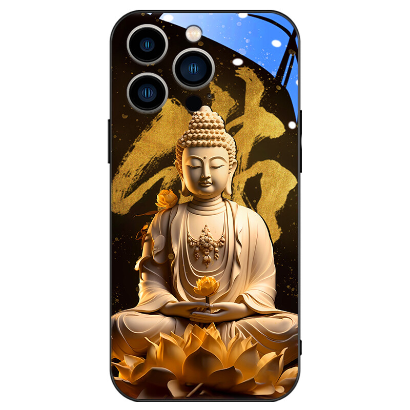 

Чехол для телефона Hizeus Sea Diamond, Smart Luminous Shell8947 Good Luck Buddha Lotus