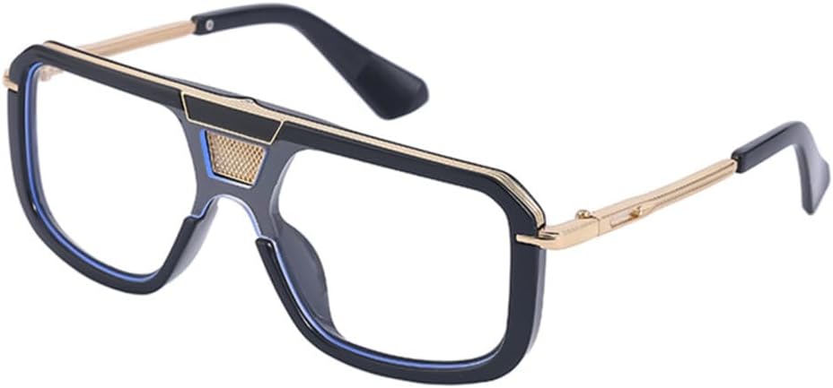 

Винтажные большие квадратные солнцезащитные очки для женщин, большие мужские солнцезащитные очки в оправе, черные модные градиентные женские очки MTZJH, C07 Black Clear