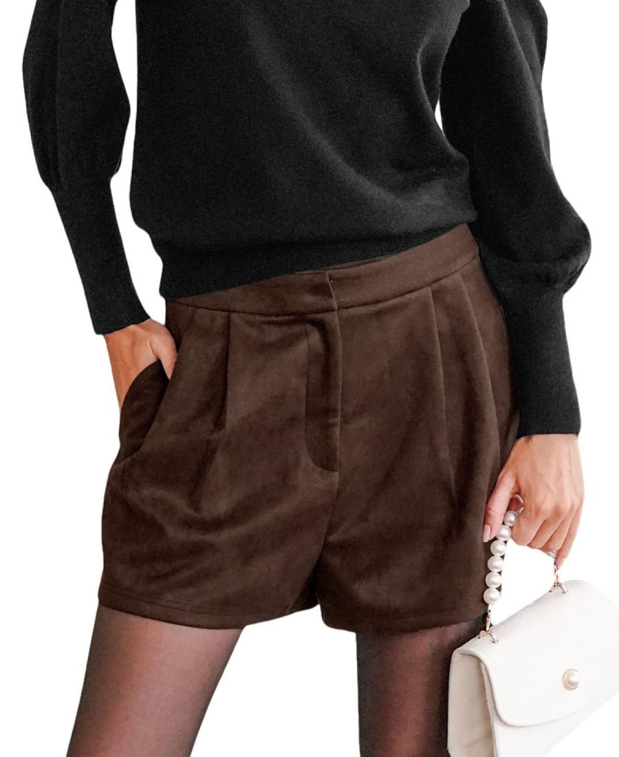 

Женские шорты цвета трюфеля Cupshe, Brown