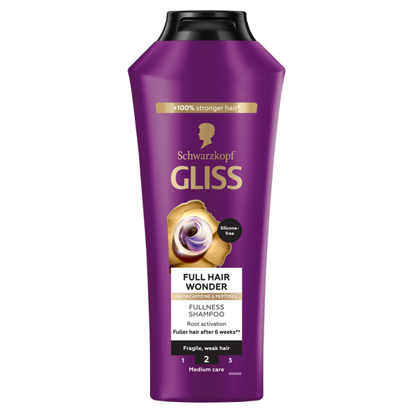 

Шампунь для волос, 400 мл Gliss Full hair wonder