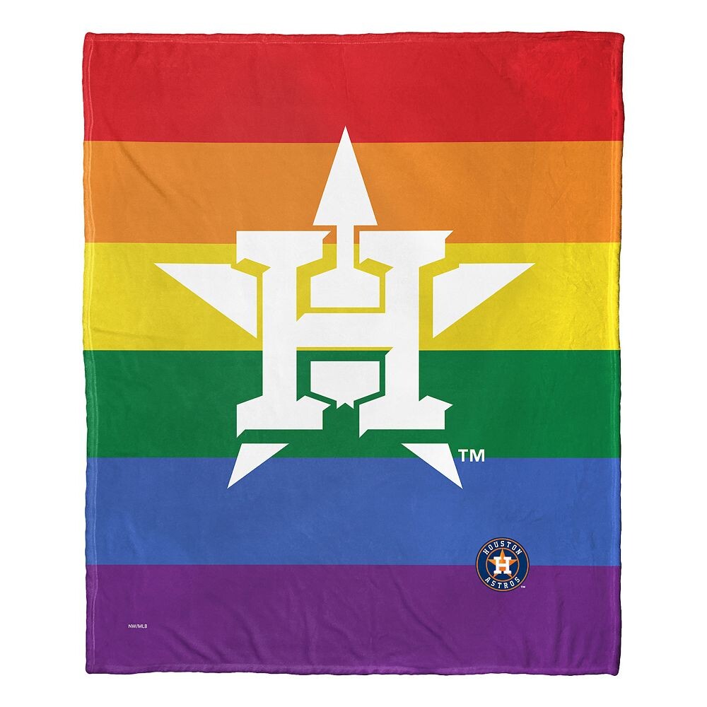 

Шелковое плед MLB Houston Astros Pride Series, цвет Ast Other