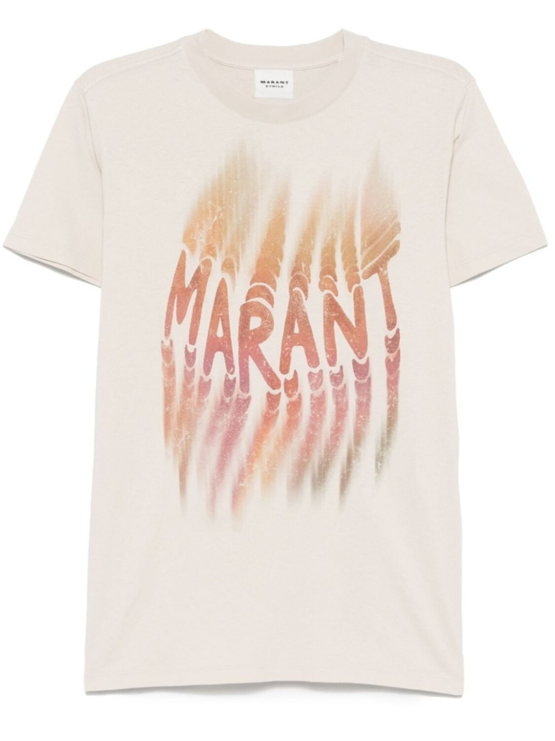 

MARANT ÉTOILE футболка Zoeline, нейтральный