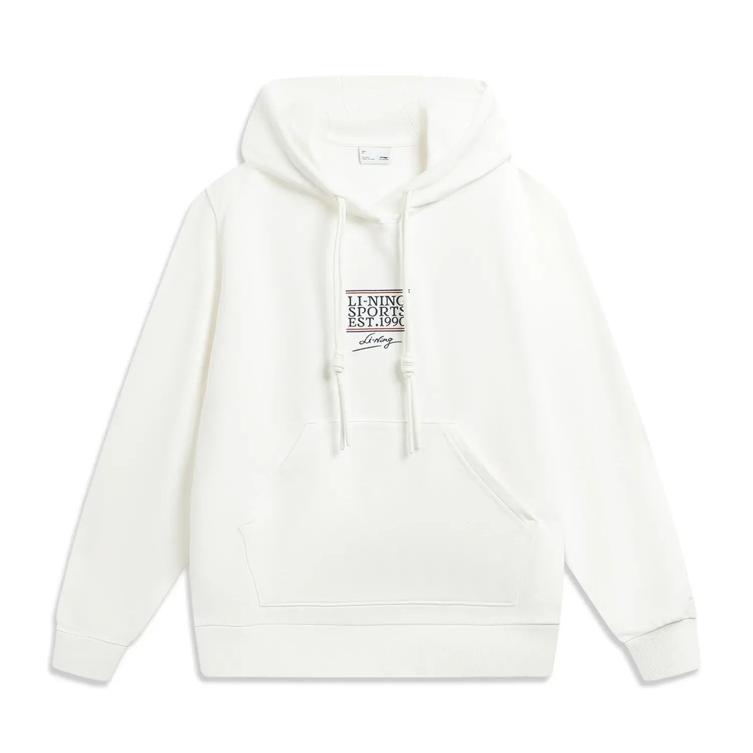 

Спортивный трендовый коллекция спортивный лайфстайл коллекция свитшот women's LINING, слоновая кость