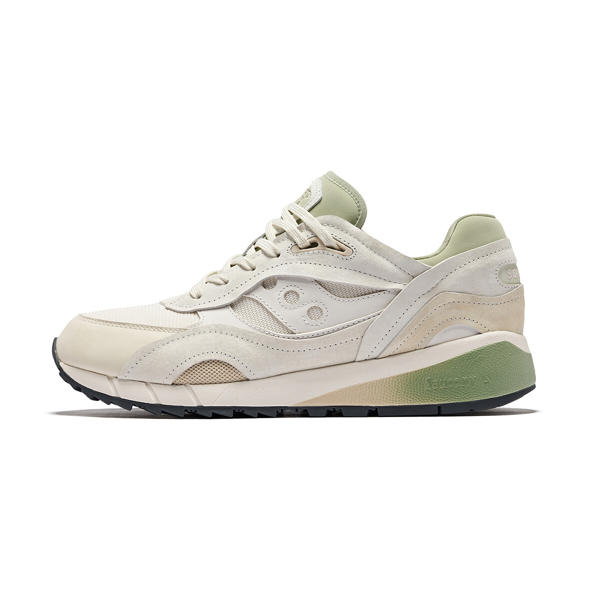 

Кроссовки унисекс с низким верхом бежевый/зеленый Saucony