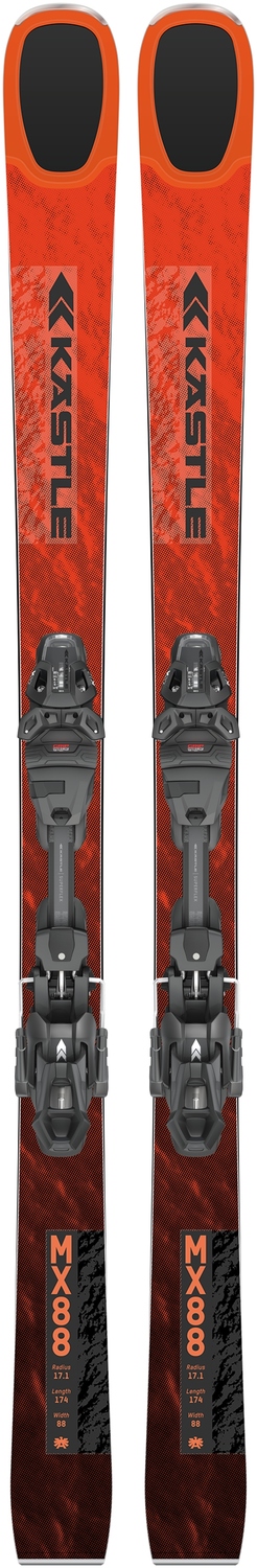 

Новые лыжи Kastle MX88 2026 167 см с креплениями Kastle K12 PRW GW