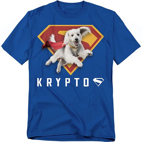 

Футболка Big & Tall DC Comics Superman 2025 Krypto Shield Graphic Licensed Character