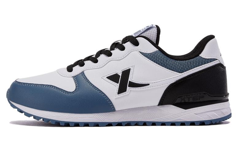 

Кроссовки XTEP Lifestyle Shoes Men Low-top New White/dark Blue/black, белый/черный