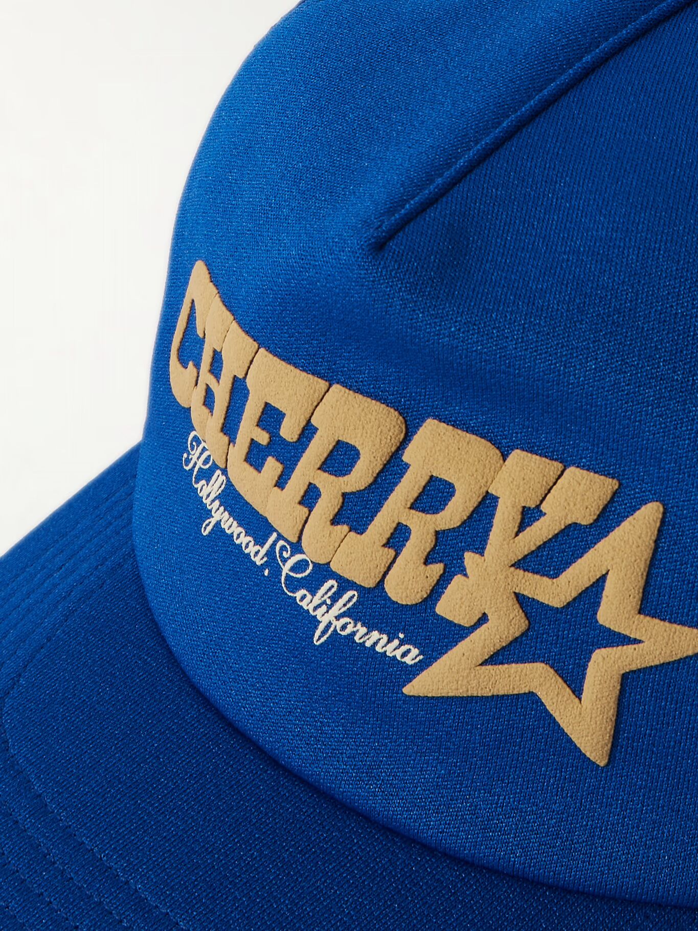 

Кепка Trucker из сетки и парусины с принтом логотипа Hollywood CHERRY LOS ANGELES, синий