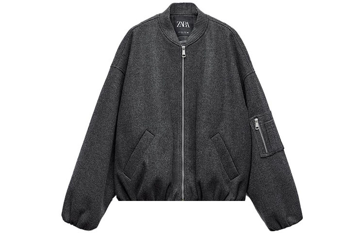 

Куртка женская серая Zara