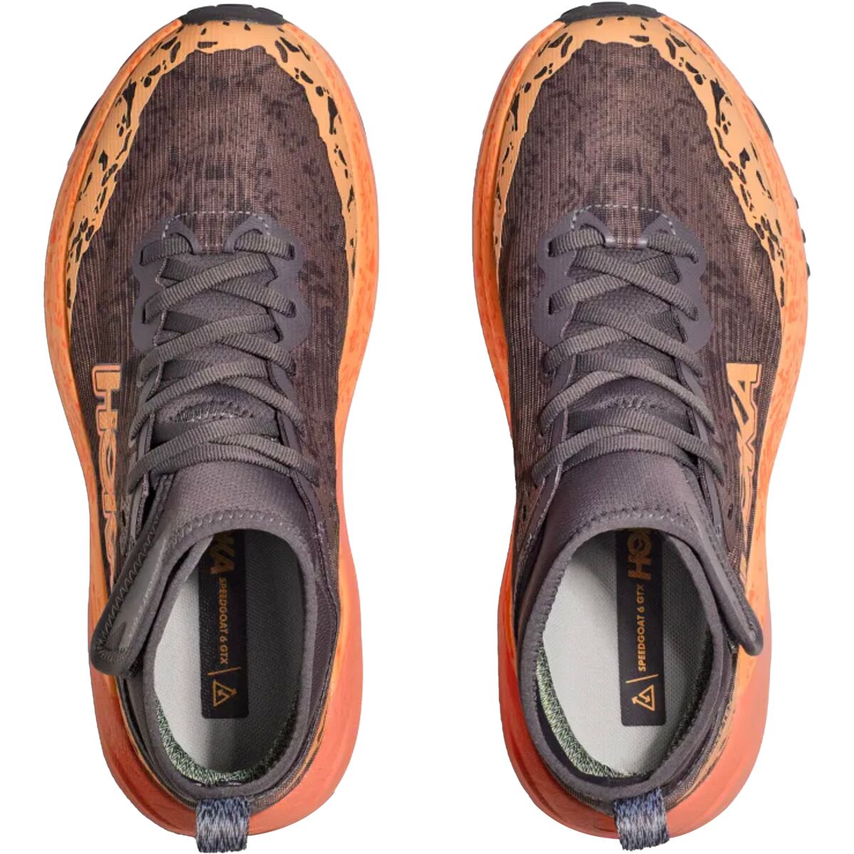 Скоростной кроссовок Speedgoat 6 mid gtx для трейлраннинга Hoka, мультиколор — фото 2