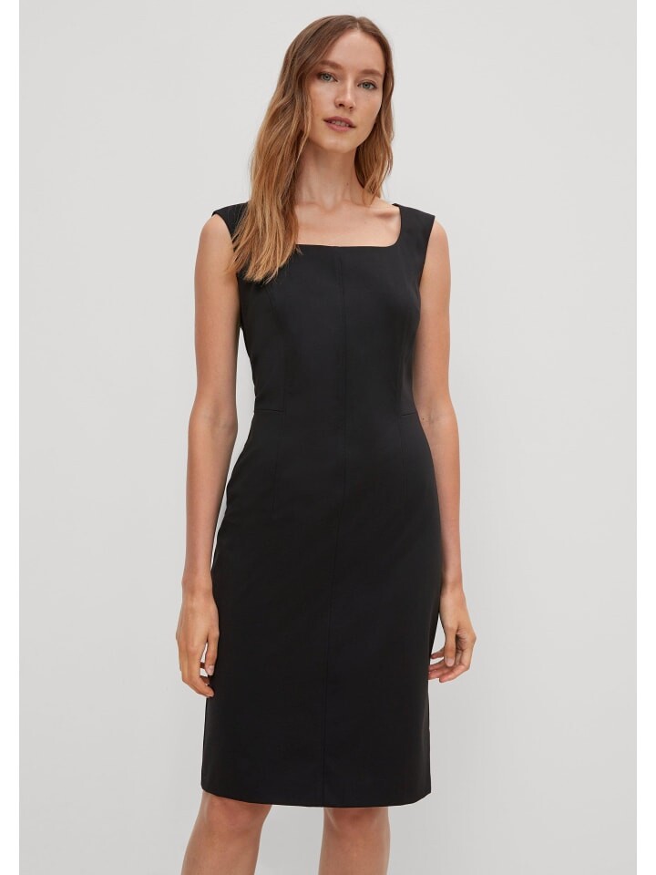 

Короткое платье comma Einteiler Kleid kurz, черный