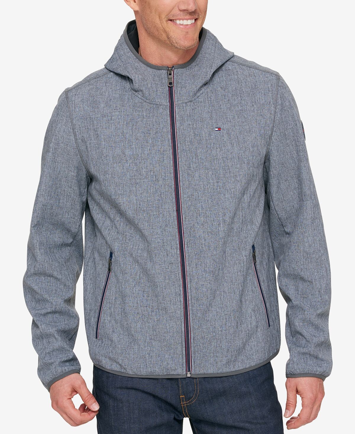 

Мужская куртка Soft Shell с капюшоном Tommy Hilfiger
