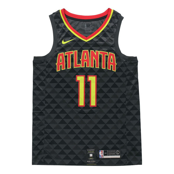 

Майка Nike NBA Large Atlanta Hawks Basketball Jersey/Vest Black, черный